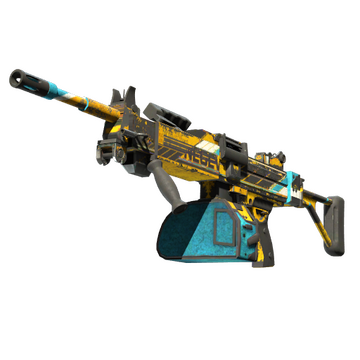 StatTrak™ Negev | Power Loader (Battle-Scarred)