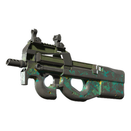 P90 | Mustard Gas (Battle-Scarred)