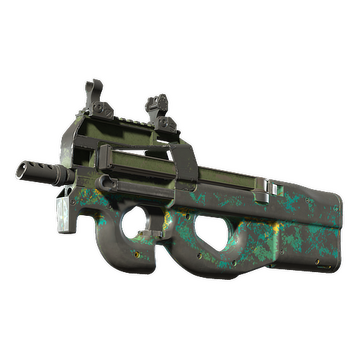 P90 | Mustard Gas (Battle-Scarred)