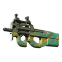 P90 | Mustard Gas (Well-Worn)