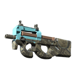 Souvenir P90 | Facility Negative (Minimal Wear)