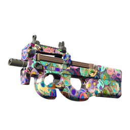 StatTrak™ P90 | Death by Kitty (Minimal Wear)