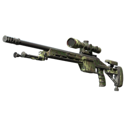 SSG 08 | Lichen Dashed (Well-Worn)