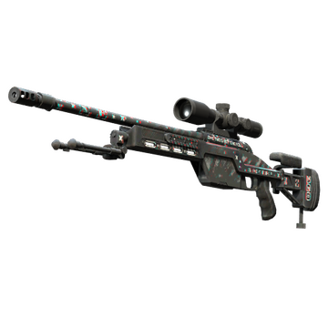 StatTrak™ SSG 08 | Parallax (Battle-Scarred)
