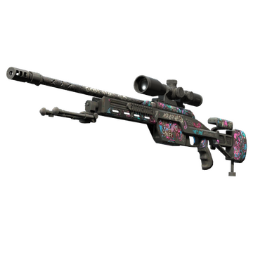 StatTrak™ SSG 08 | Fever Dream (Battle-Scarred)