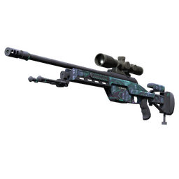 StatTrak™ SSG 08 | Mainframe 001 (Well-Worn)