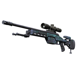 StatTrak™ SSG 08 | Mainframe 001 (Battle-Scarred)