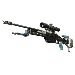 StatTrak™ SSG 08 | Ghost Crusader (Battle-Scarred)