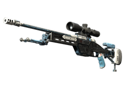 StatTrak™ SSG 08 | Ghost Crusader (Well-Worn)