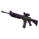 StatTrak™ SG 553 | Ultraviolet (Battle-Scarred)