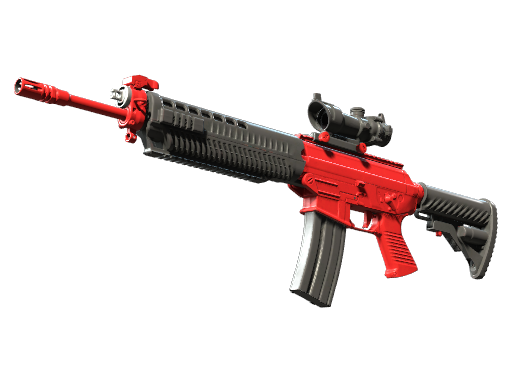 SG 553 | Candy Apple (Gyári új)