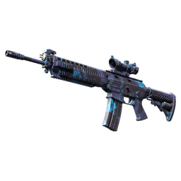 StatTrak™ SG 553 | Aloha (Minimal Wear)