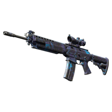 SG 553 | Aloha (Field-Tested)