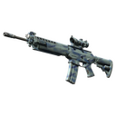 StatTrak™ SG 553 | Wave Spray (Well-Worn)