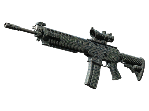 SG 553 | Barricade (Viseltes)