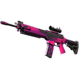 StatTrak™ SG 553 | Pulse (Minimal Wear)
