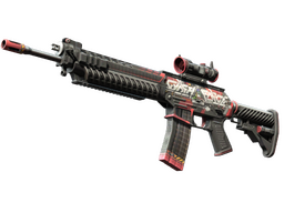 SG 553 | Cyberforce (Minimal Wear)