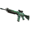 StatTrak™ SG 553 | Dragon Tech (Field-Tested)