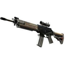 StatTrak™ SG 553 | Aerial (Battle-Scarred)