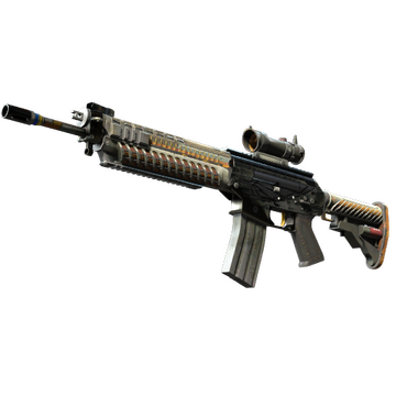 StatTrak™ SG 553 | Aerial (Field-Tested)