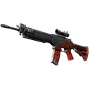 StatTrak™ SG 553 | Darkwing (Battle-Scarred)