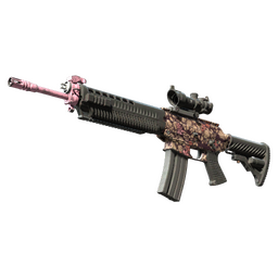 Souvenir SG 553 | Desert Blossom (Well-Worn)