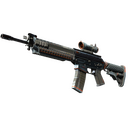 SG 553 | Phantom (Battle-Scarred)