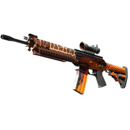 StatTrak™ SG 553 | Tiger Moth (Factory New)