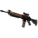 StatTrak™ SG 553 | Danger Close (Battle-Scarred)