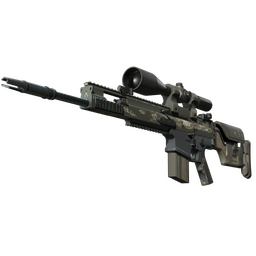 SCAR-20 | Stone Mosaico (Battle-Scarred)