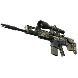 SCAR-20 | Stone Mosaico (Well-Worn)