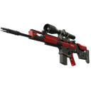 StatTrak™ SCAR-20 | Crimson Web (Minimal Wear)