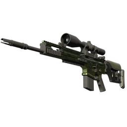 SCAR-20 | Green Marine (Well-Worn)