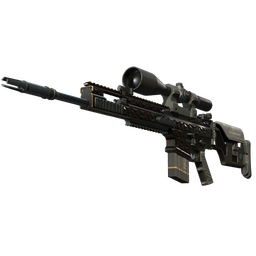 StatTrak™ SCAR-20 | Fragments (Battle-Scarred)