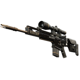 StatTrak™ SCAR-20 | Fragments (Well-Worn)