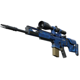 StatTrak™ SCAR-20 | Blueprint (Well-Worn)