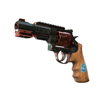 StatTrak™ R8 Revolver | Junk Yard (Battle-Scarred)
