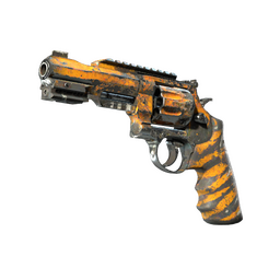 StatTrak™ R8 Revolver | Skull Crusher (Battle-Scarred)
