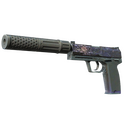 USP-S | Black Lotus (Battle-Scarred)