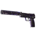 Souvenir USP-S | Purple DDPAT (Well-Worn)
