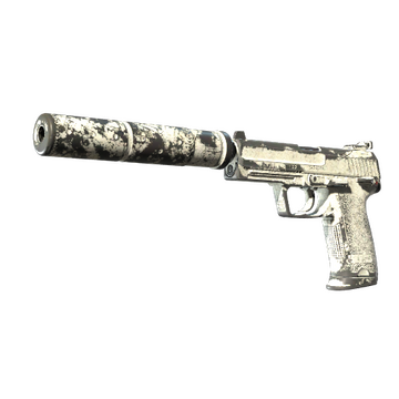 USP-S | Whiteout (Battle-Scarred)