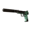 StatTrak™ USP-S | PC-GRN (Battle-Scarred)