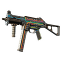 Souvenir UMP-45 | Late Night Transit (Battle-Scarred)