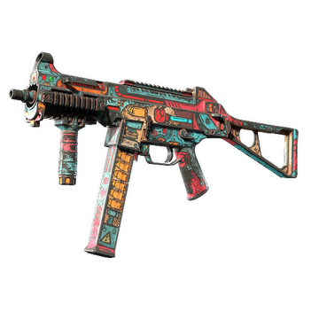 UMP-45 | K.O. Factory (Battle-Scarred)
