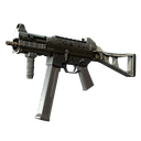UMP-45 | Gold Bismuth (Battle-Scarred)