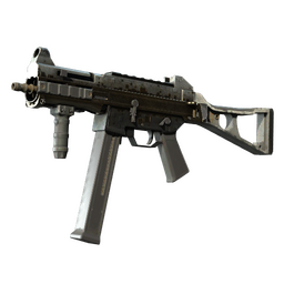 UMP-45 | Gold Bismuth (Battle-Scarred)