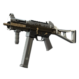 UMP-45 | Gold Bismuth (Minimal Wear)