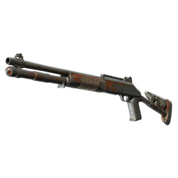 StatTrak™ XM1014 | Red Python (Battle-Scarred)