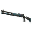 Souvenir XM1014 | VariCamo Blue (Battle-Scarred)