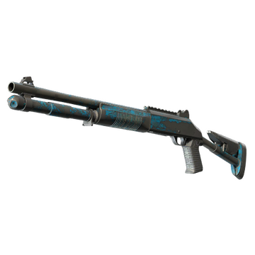 XM1014 | VariCamo Blue (Battle-Scarred)